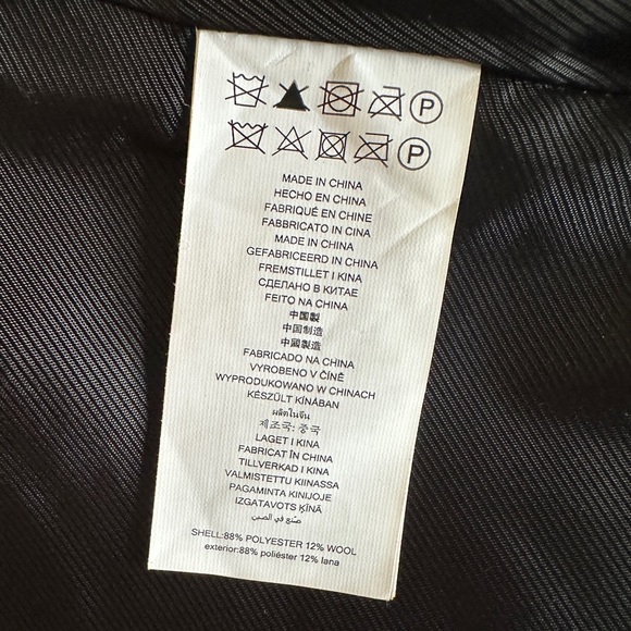 Michael Kors Black Tweed Sparkle Mini Skirt – Size 10 - Picture 10 of 14